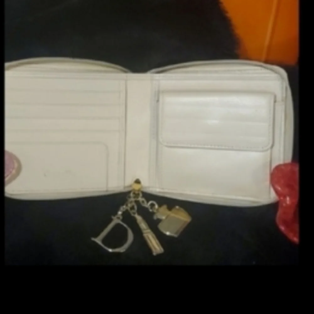 Dior Cannage Zip-around Wallet with Charms